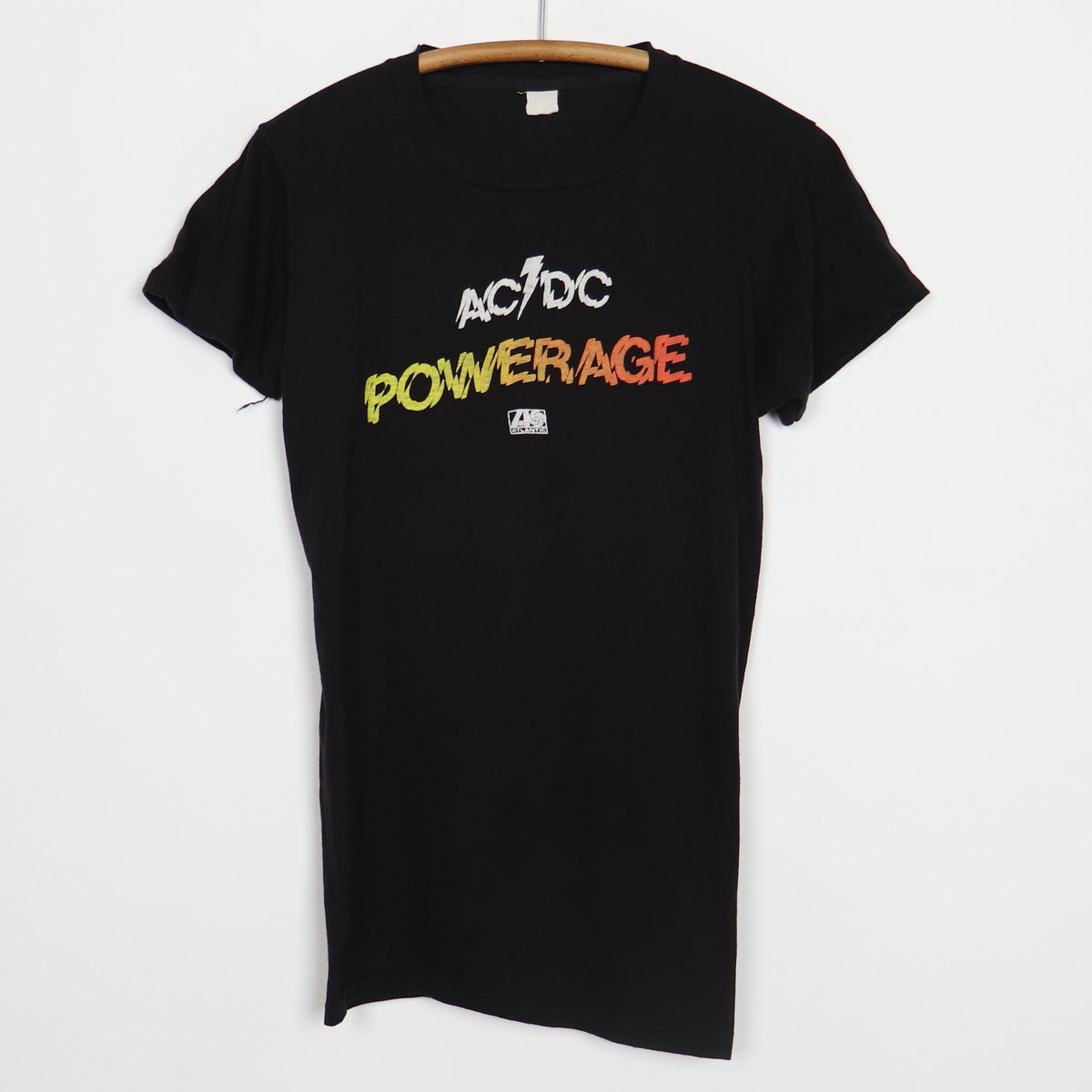 1978 ACDC Powerage Atlantic Records Promo Shirt