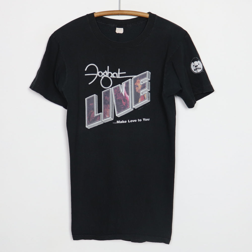 1977 Foghat Live I Just Want To Make Love To You Promo Shirt