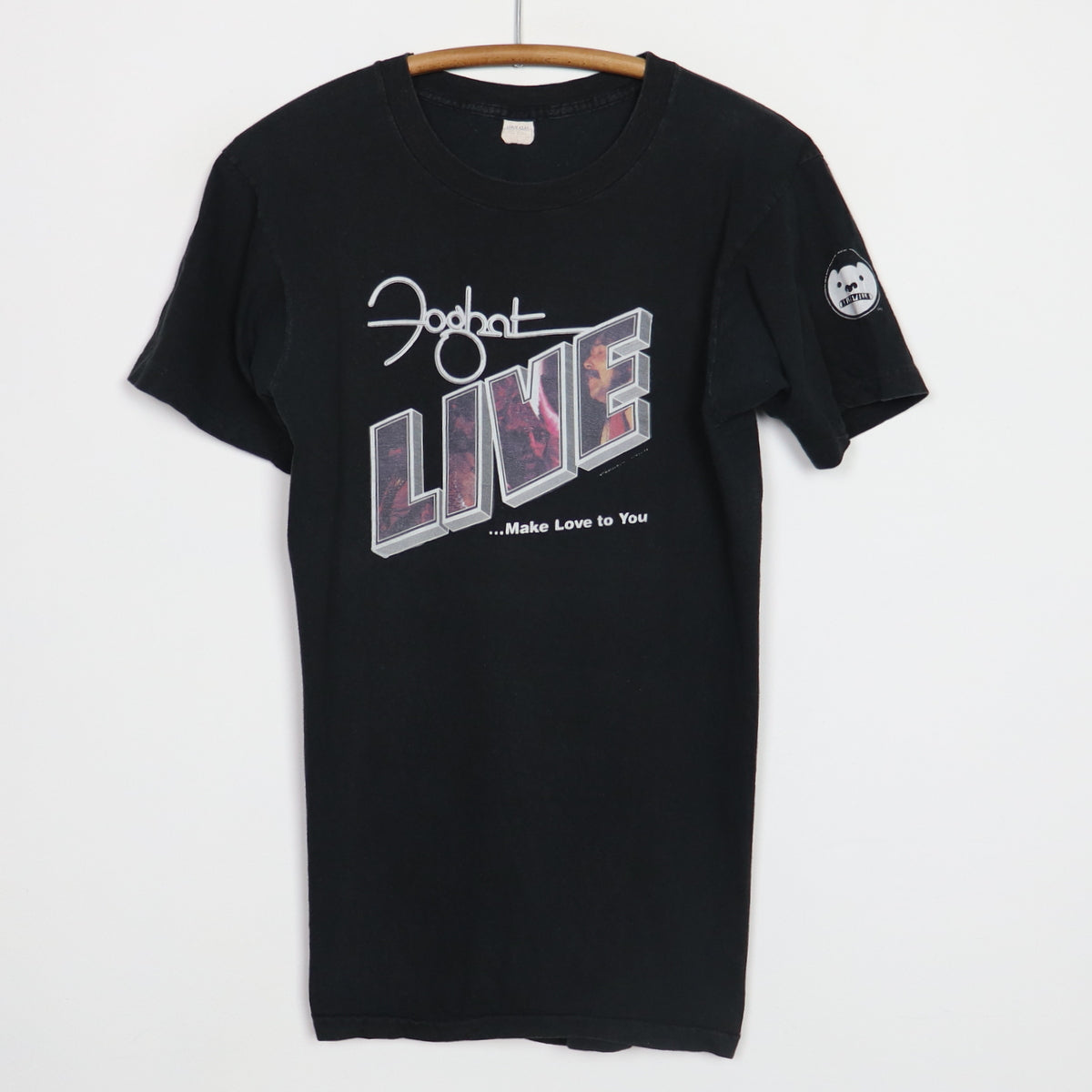1977 Foghat Live I Just Want To Make Love To You Promo Shirt