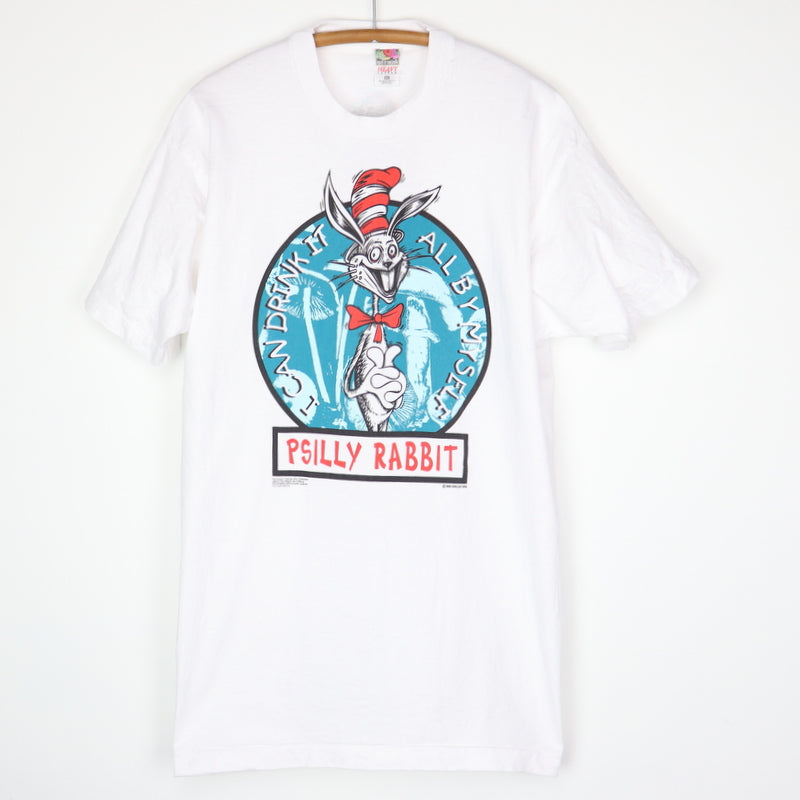 1993 Psilly Rabbit Dog Eat Dog Shirt | Authentic Vintage Tee
