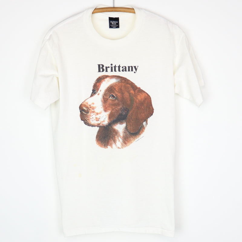 1990 Brittany Spaniel Dog Shirt