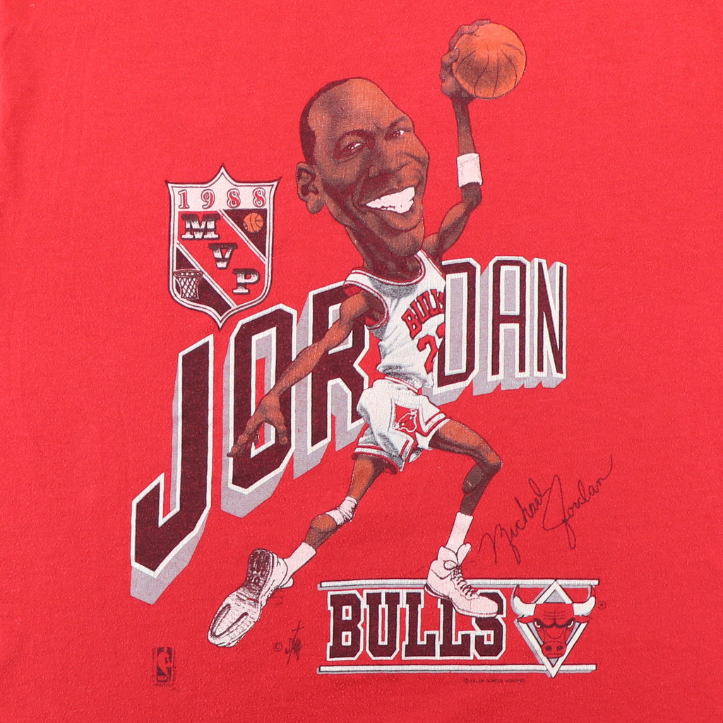 1988 Michael Jordan Chicago Bulls MVP Shirt