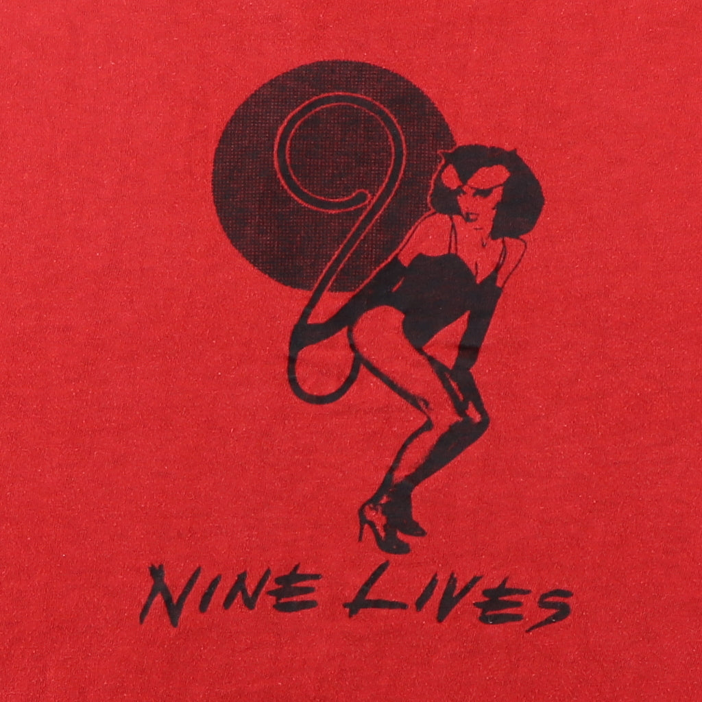 1979 REO Speedwagon Nine Lives Showco Crew Shirt