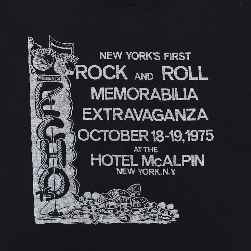 1975 New York Rock N Roll Memorabilia Shirt