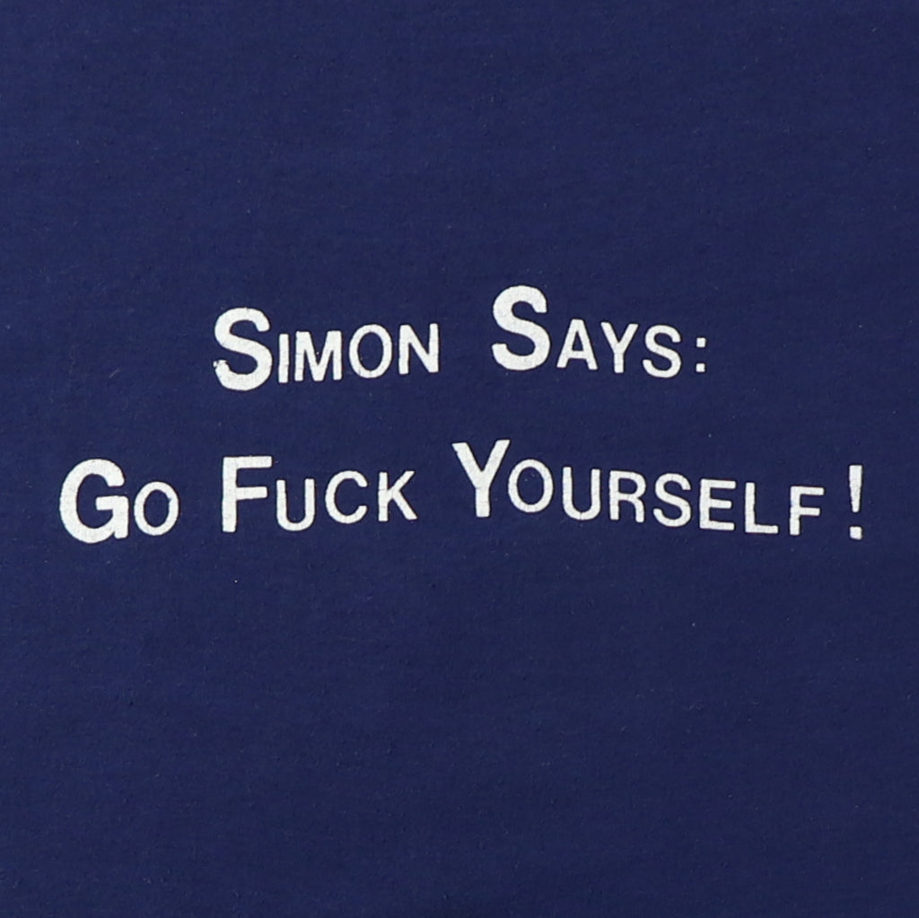 1980s George Carlin Simon Says Go Fuck Yourself Shirt