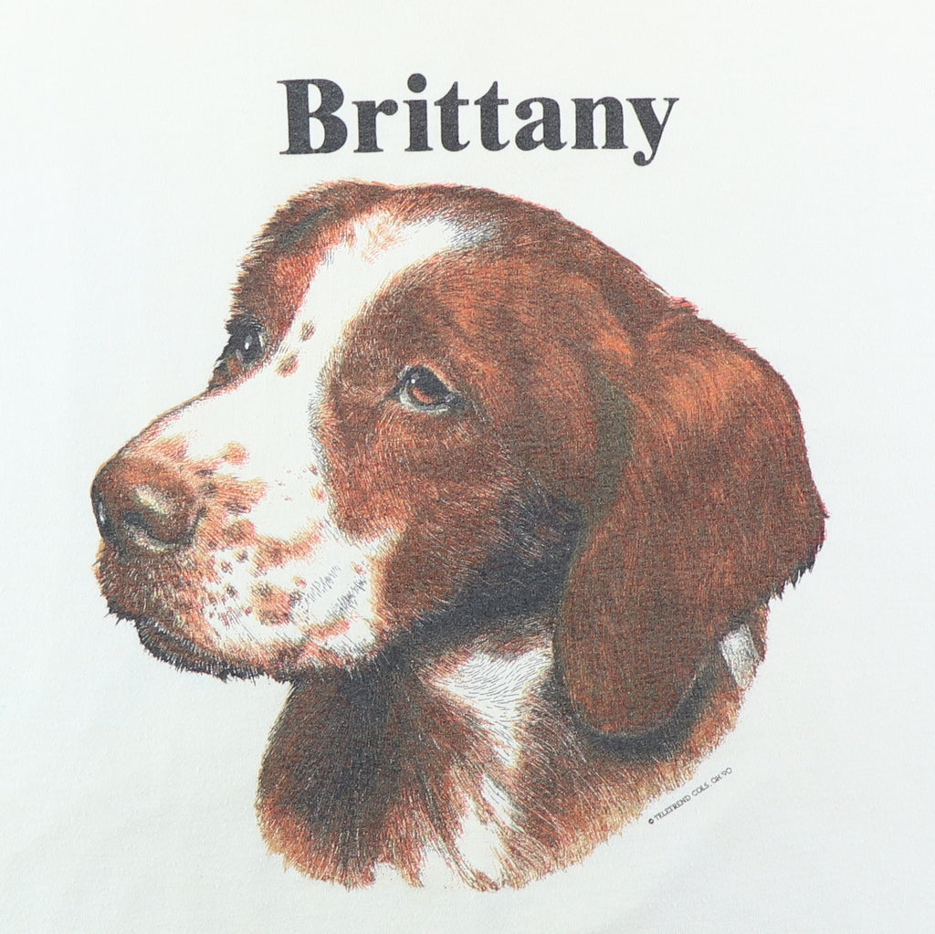 1990 Brittany Spaniel Dog Shirt