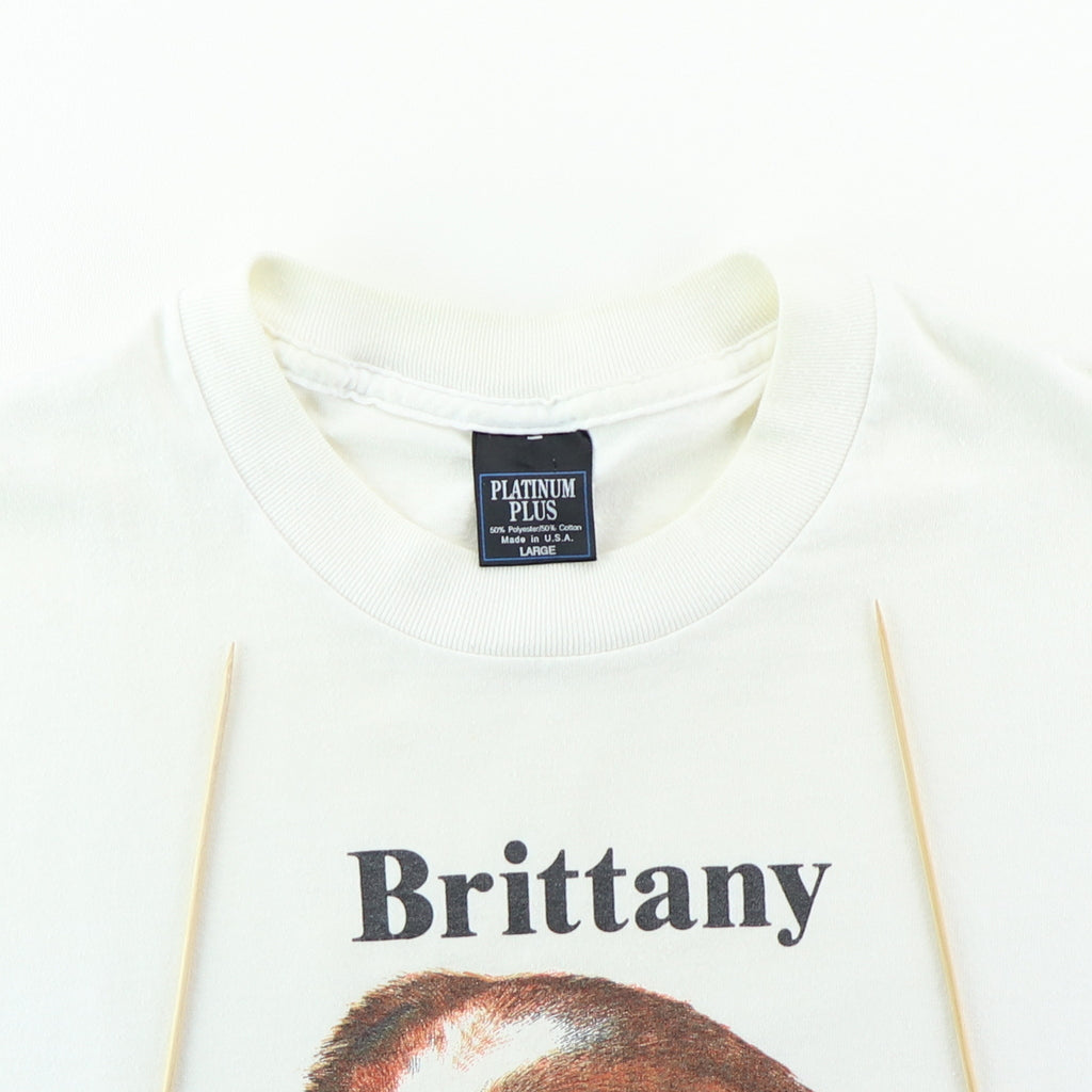 1990 Brittany Spaniel Dog Shirt