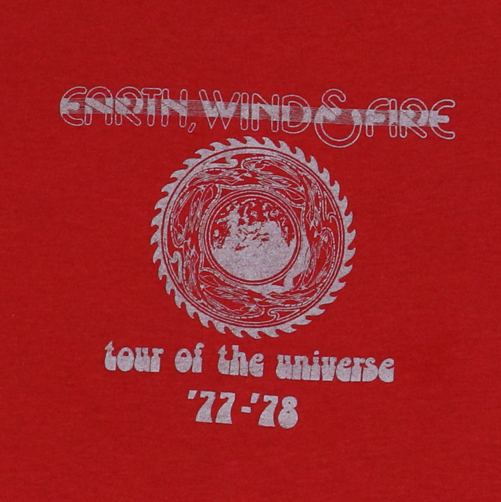 1977 Earth Wind & Fire Tour Of The Universe Shirt