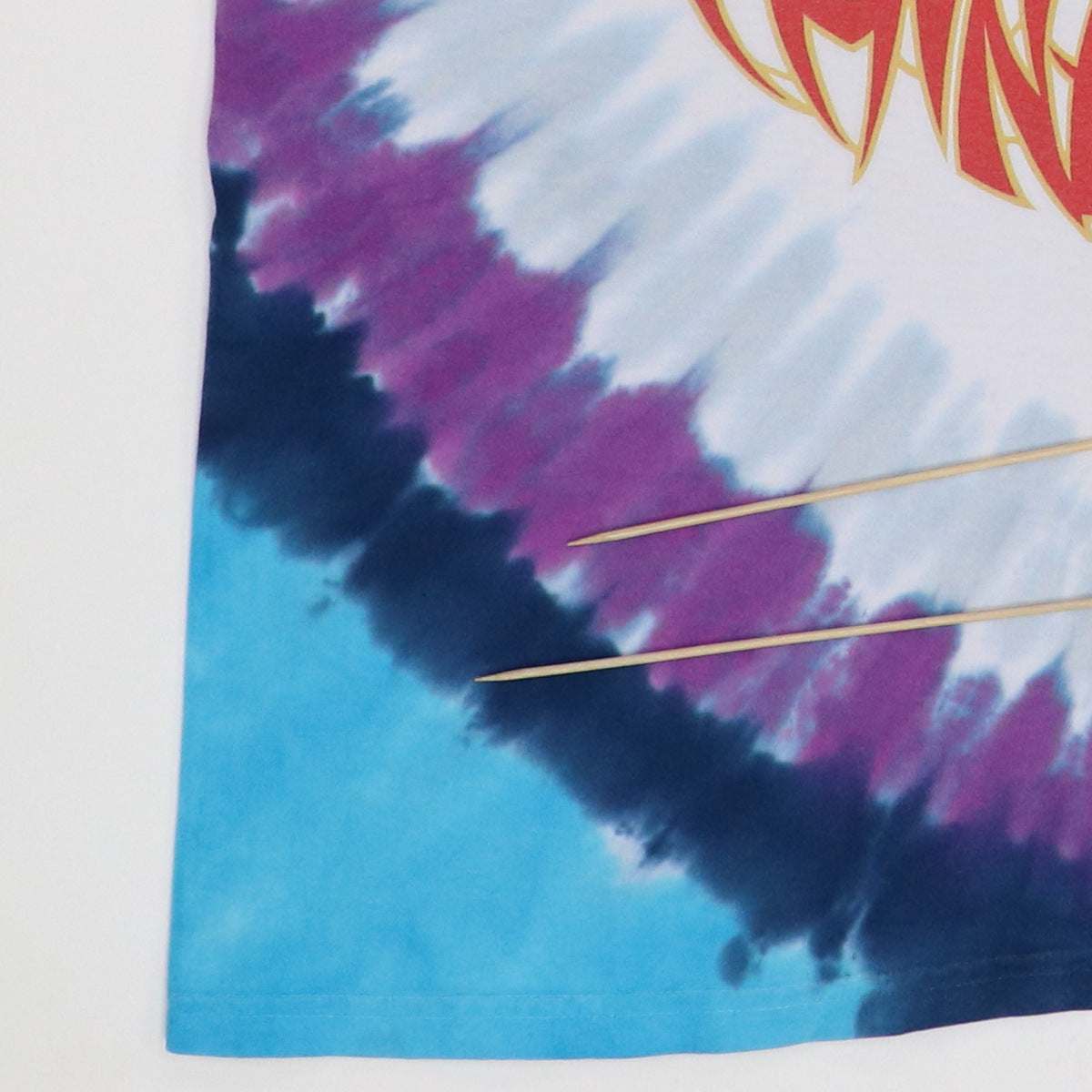 1997 Grateful Dead China Rider Liquid Blue Tie Dye Shirt