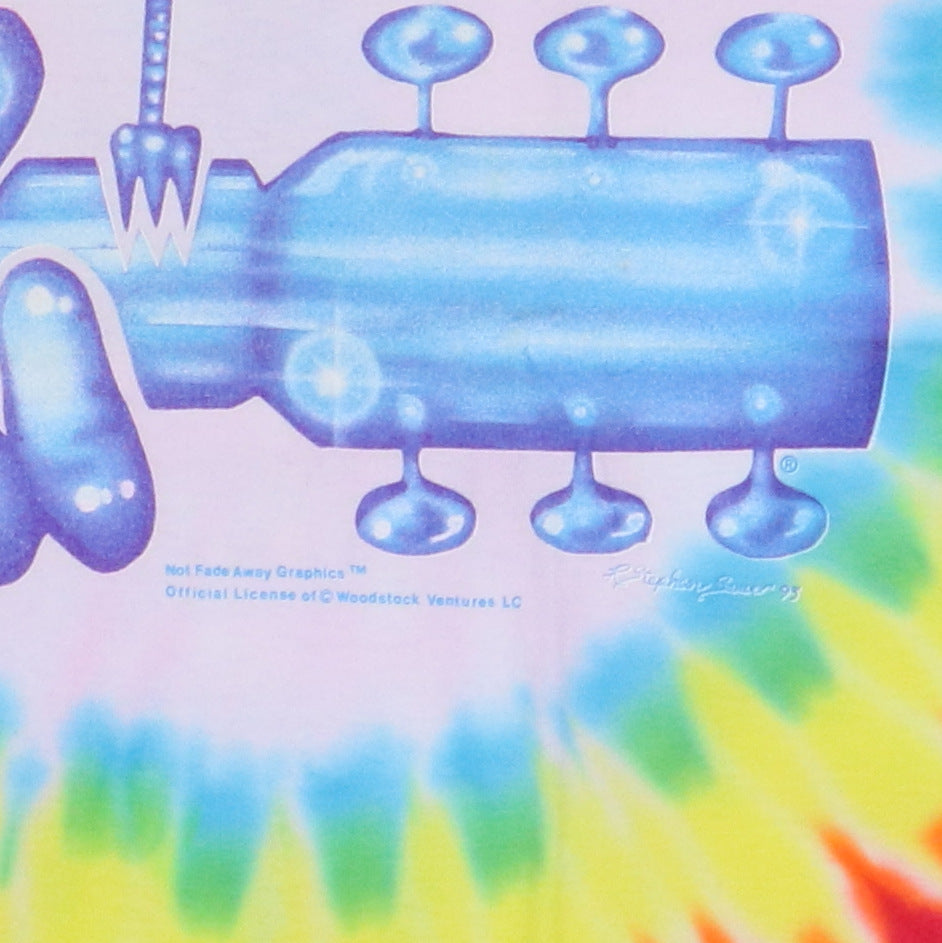 1994 Woodstock Music And Arts Fair Tie Dye Shirt