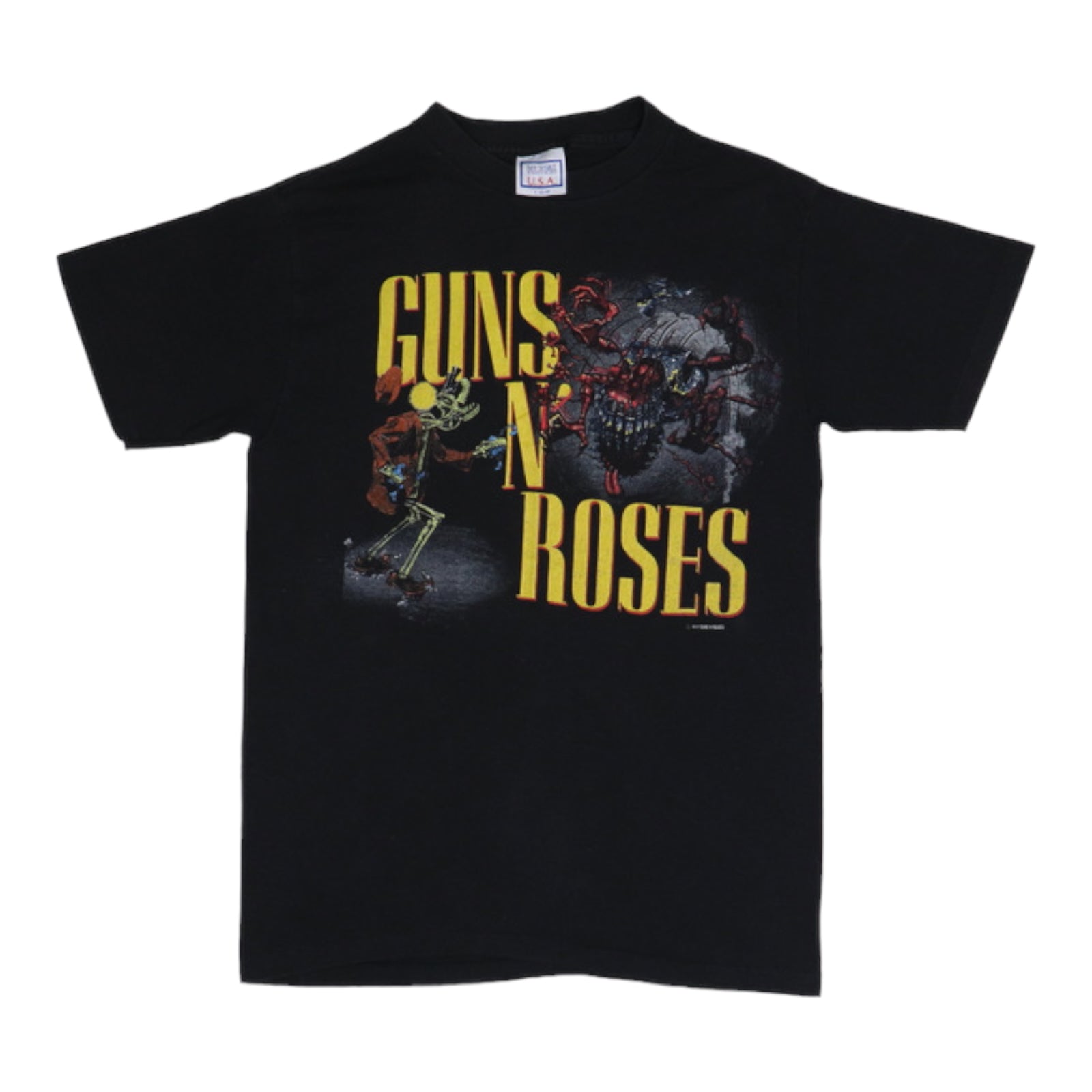 Robert Williams Tシャツ Guns N' Roses Original vintage 1987 Guns N Roses Robert Williams Tour Shirt
