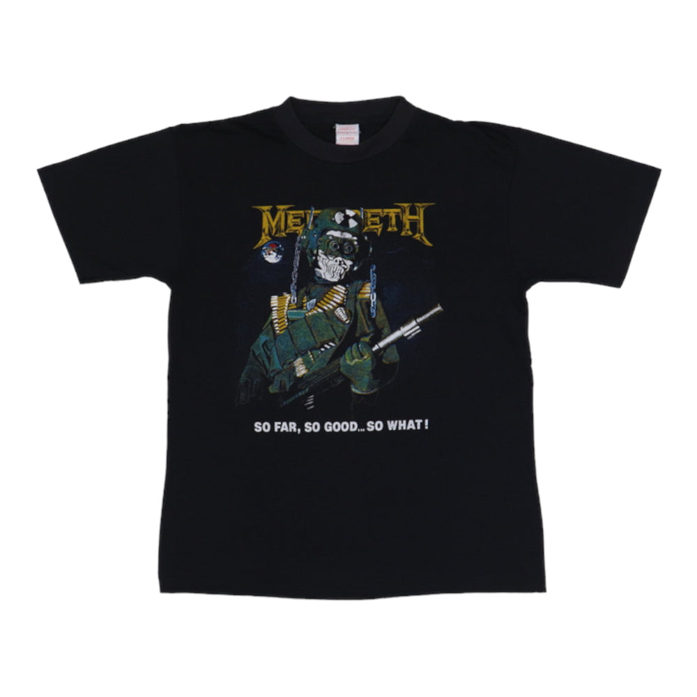 1980s Megadeth So Far So Good So What Shirt
