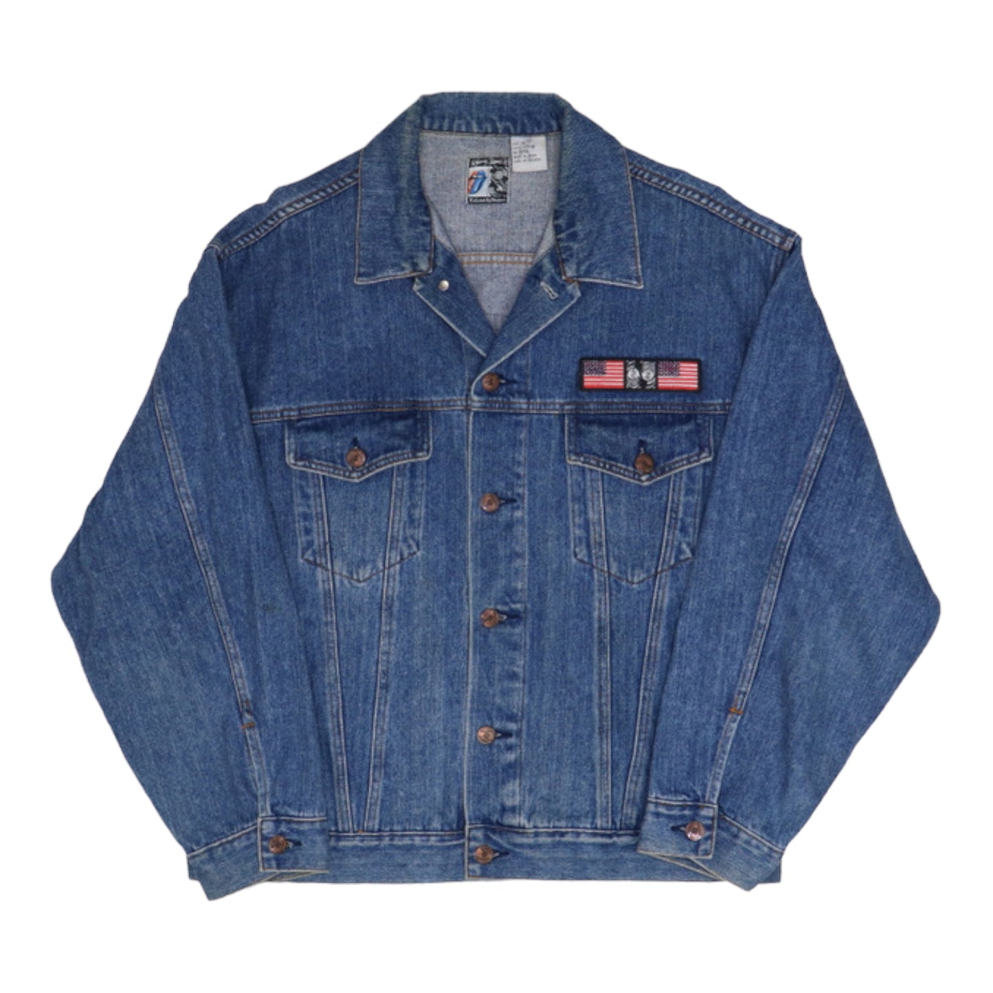 1989 Rolling Stones Steel Wheels Tour Denim Jacket