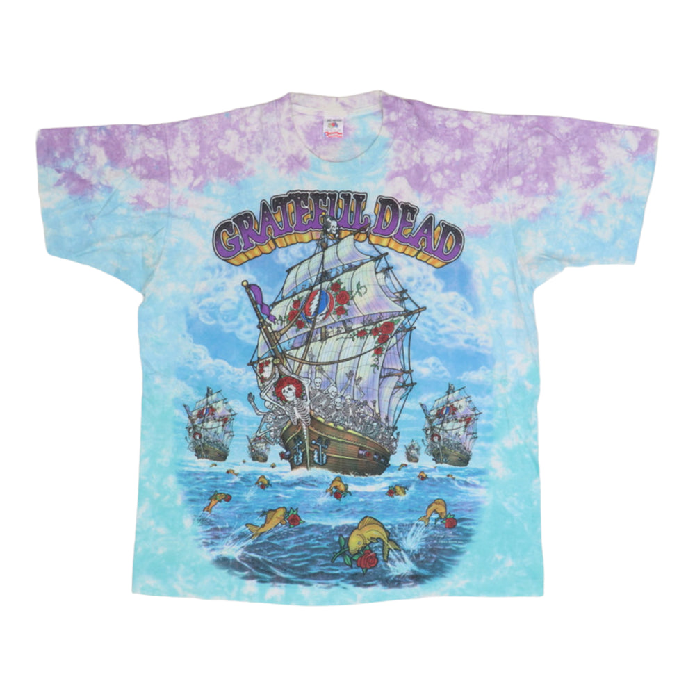 1993 Grateful Dead Ship Of Fools Tie Dye Shirt