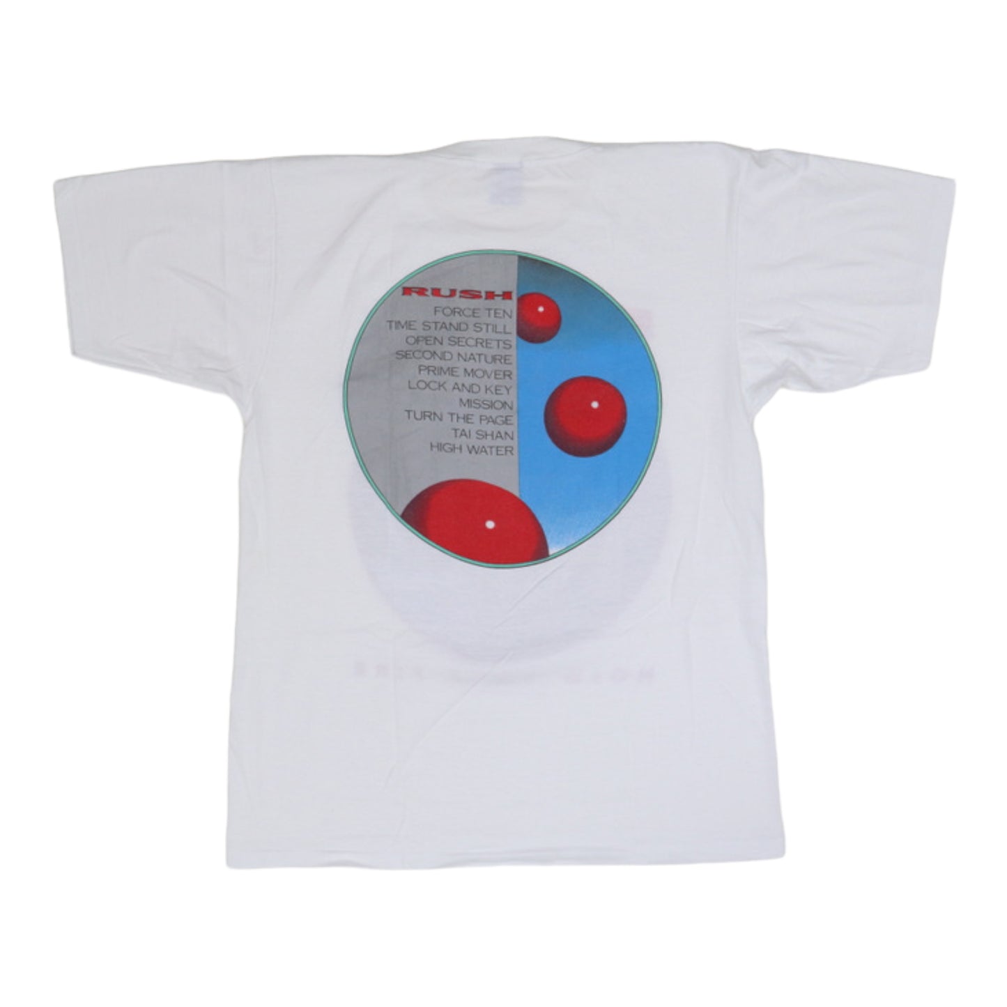 1987 Rush Hold Your Fire Tour Shirt