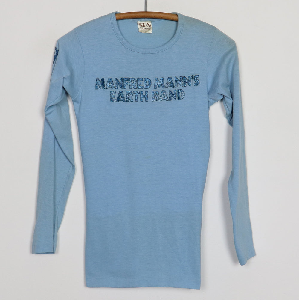 1976 Manfred Mann's Earth Band The Roaring Silence Promo Shirt