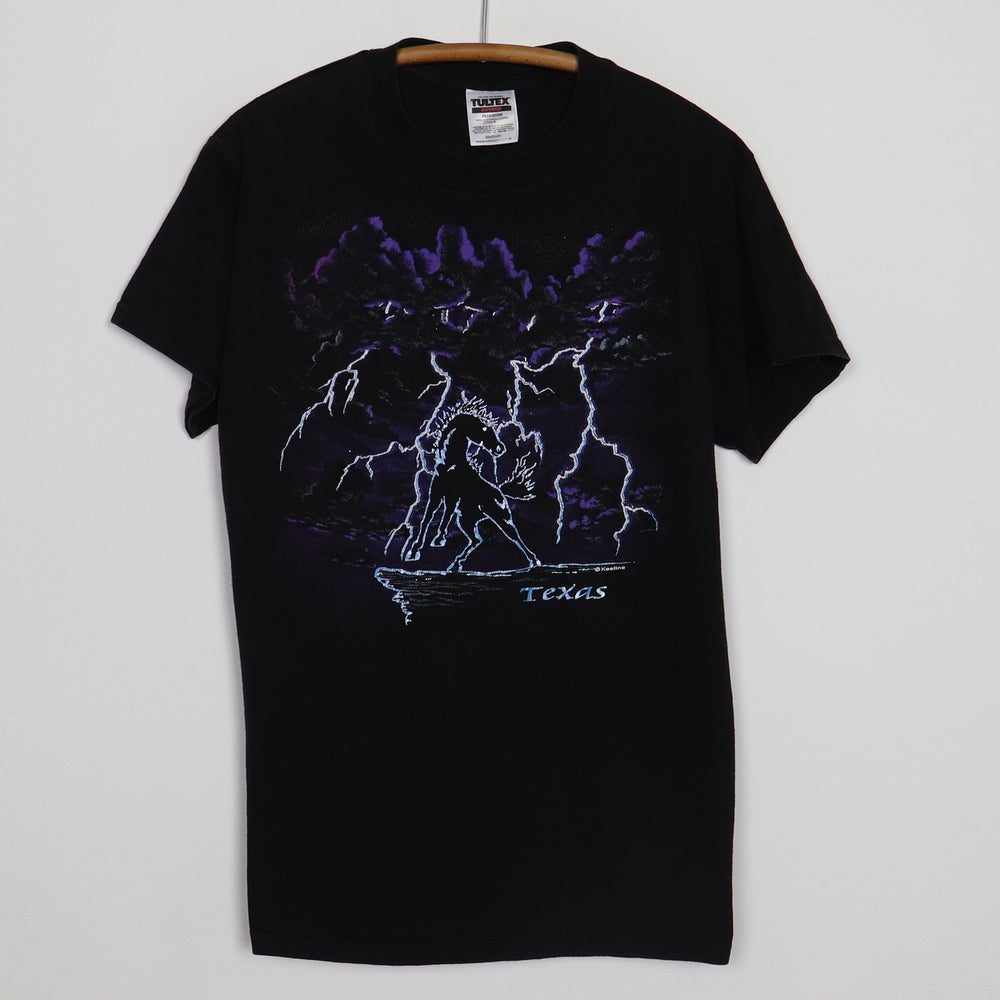 1990s Texas Horse Lightning Shirt