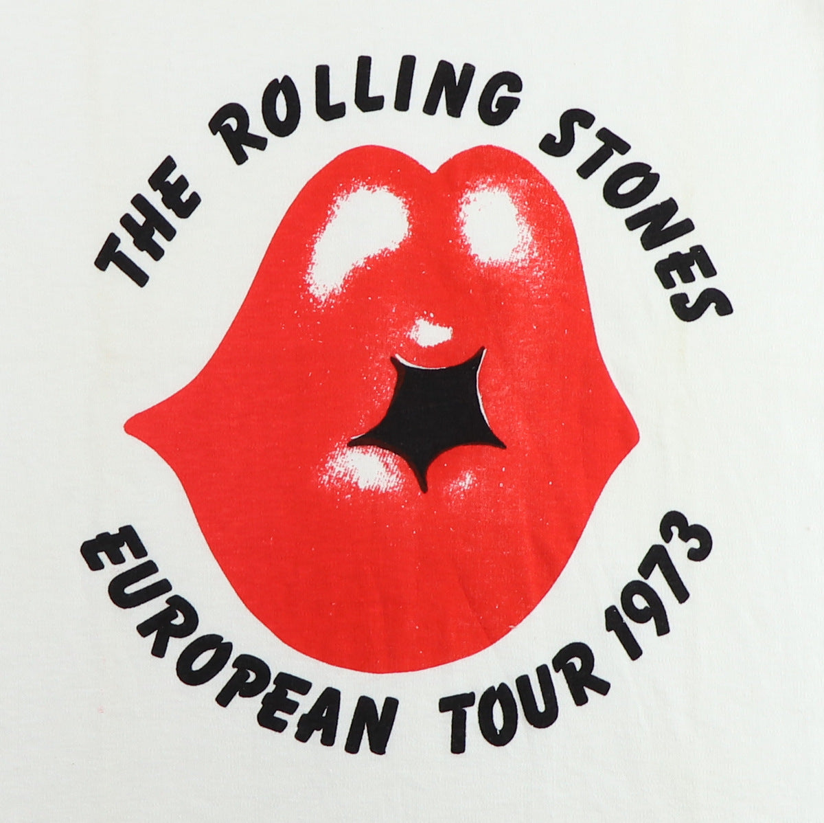 1973 Rolling Stones European Tour Shirt