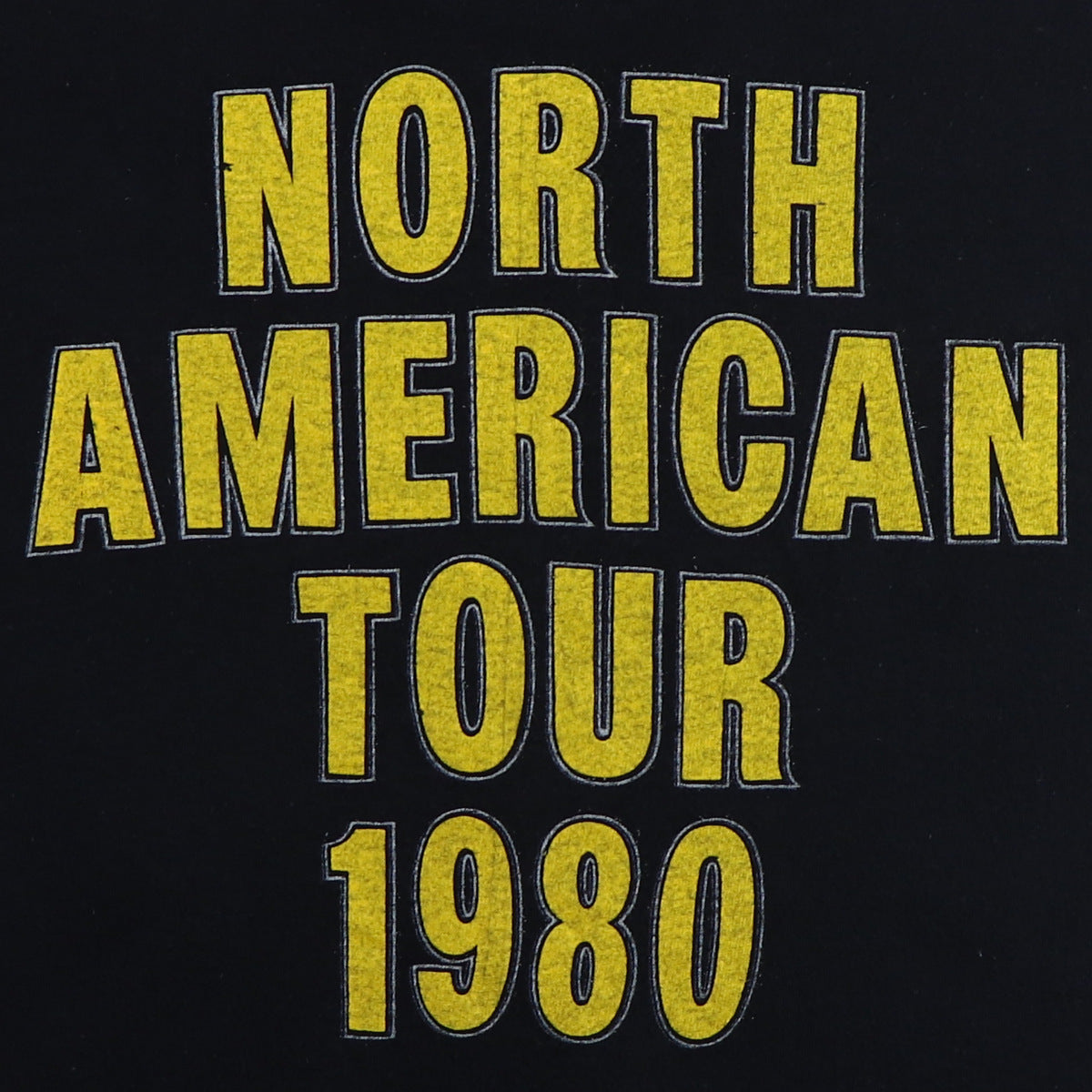 1980 Alice Cooper North American Tour Shirt