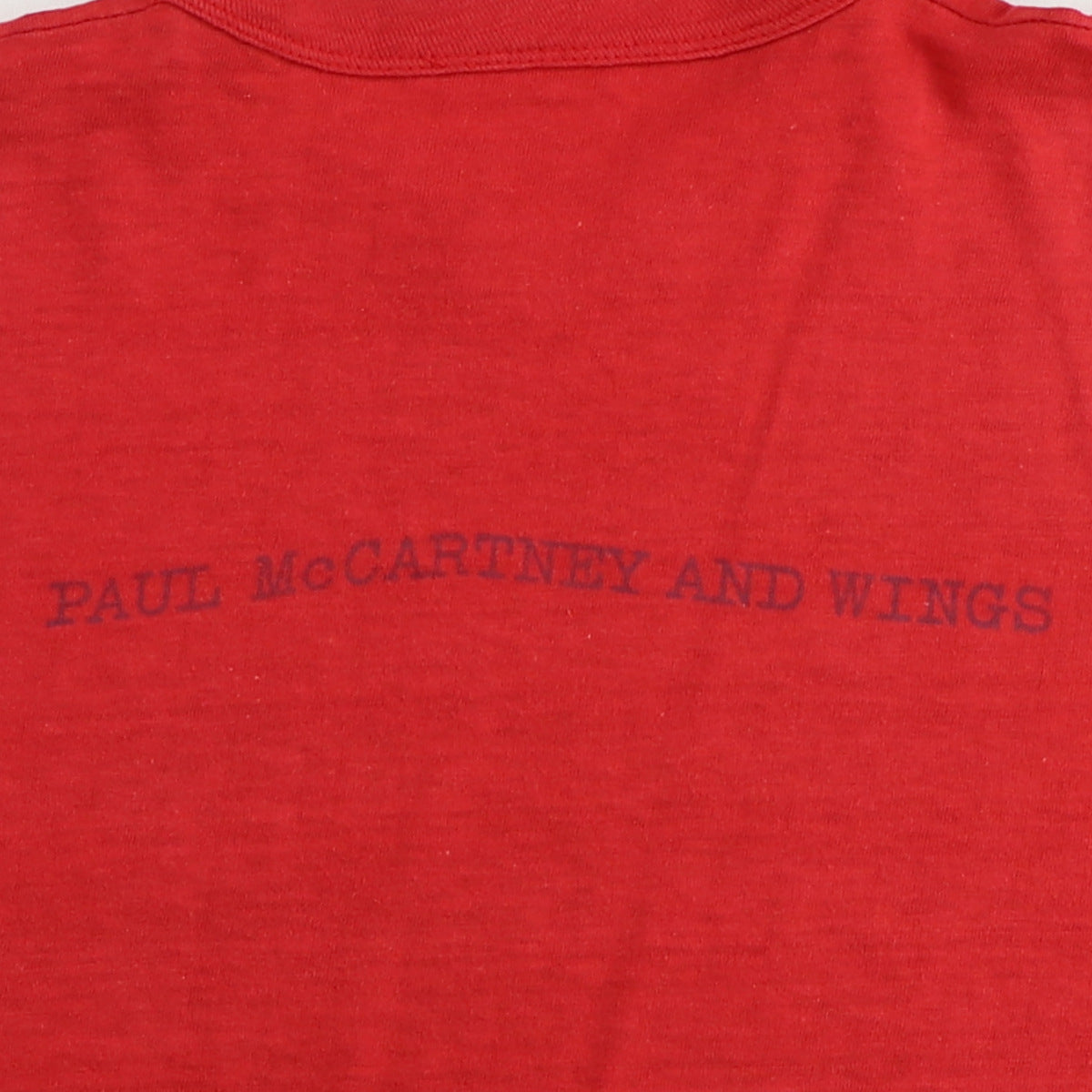 1973 Paul McCartney And Wings Red Rose Speedway Shirt
