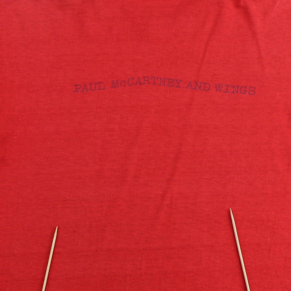 1973 Paul McCartney And Wings Red Rose Speedway Shirt