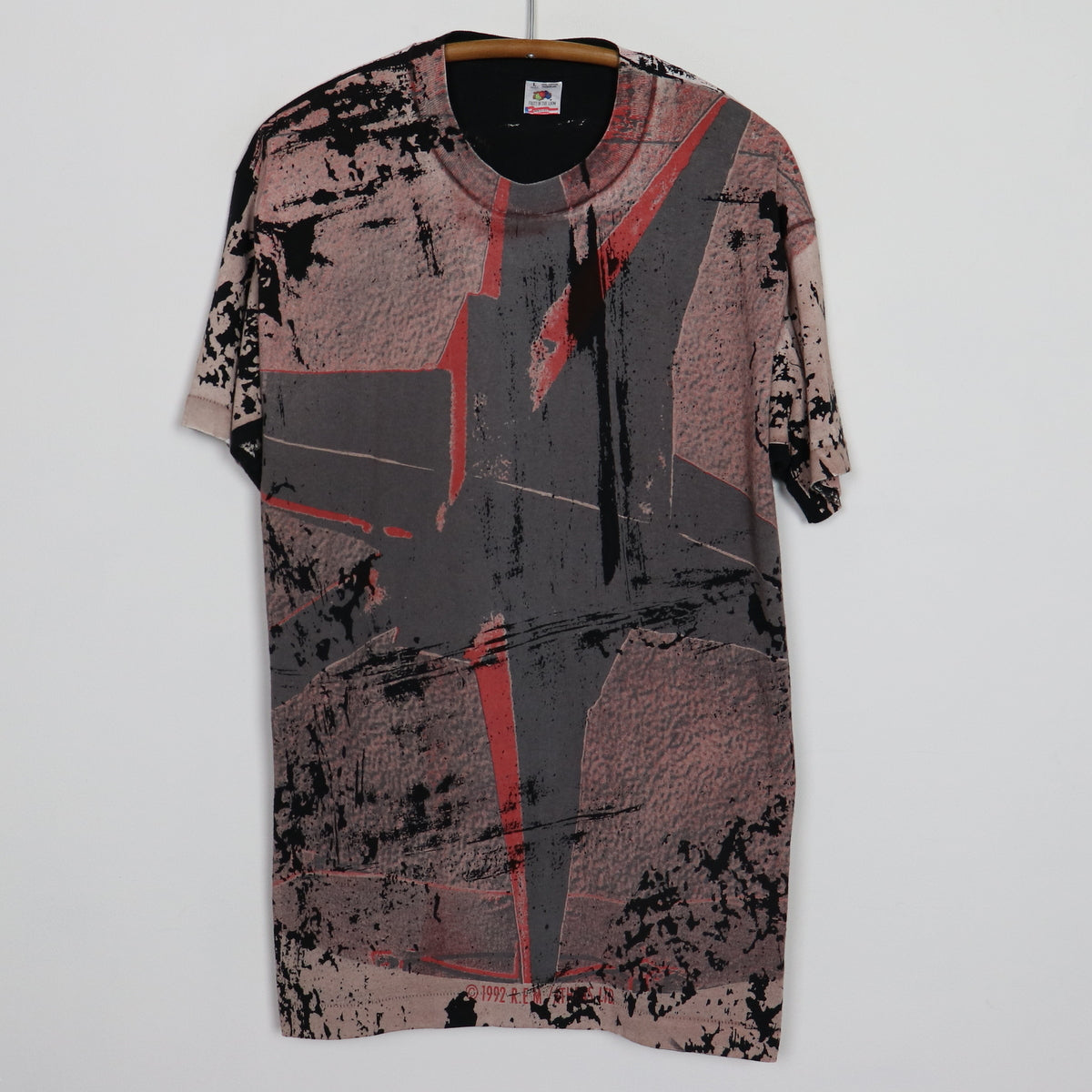 1992 R.E.M. Automatic For The People All Over Print Shirt