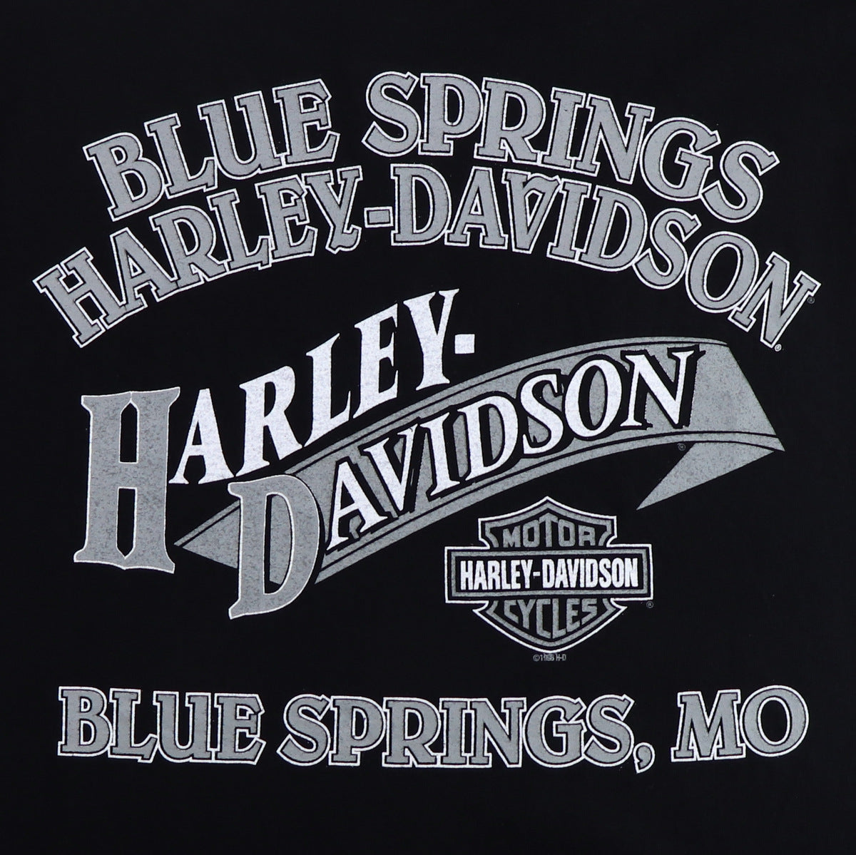 1998 Harley Davidson Midnight Rider Blue Springs Missouri Shirt