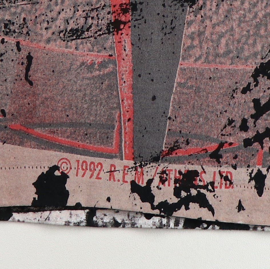 1992 R.E.M. Automatic For The People All Over Print Shirt