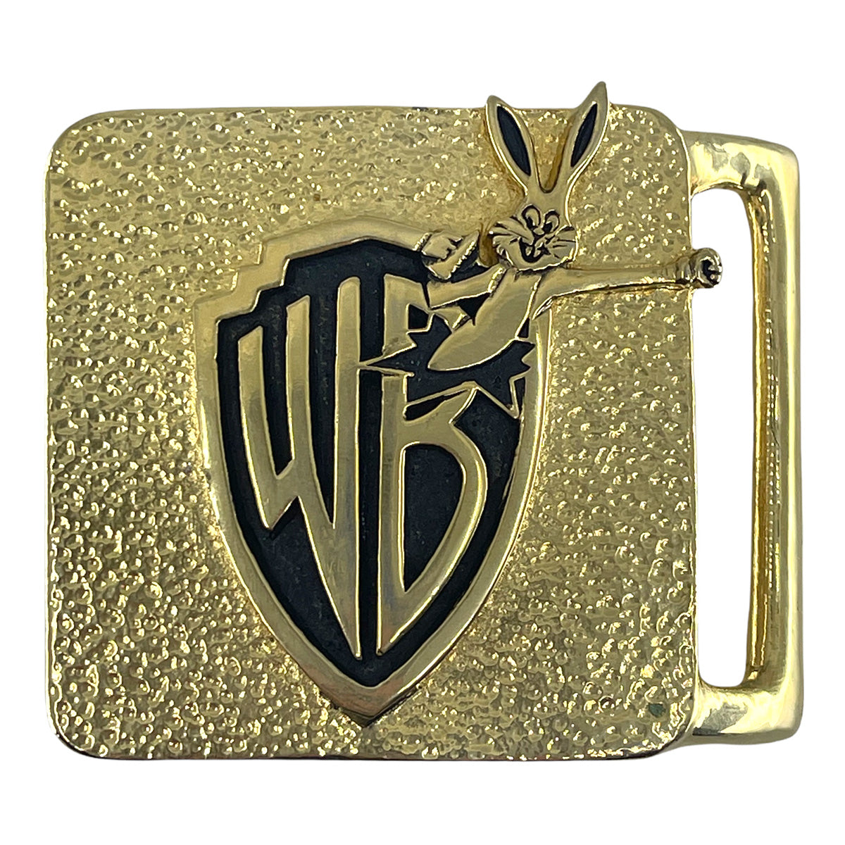 1970s Warner Brothers Records Gold Belt Buckle – WyCo Vintage