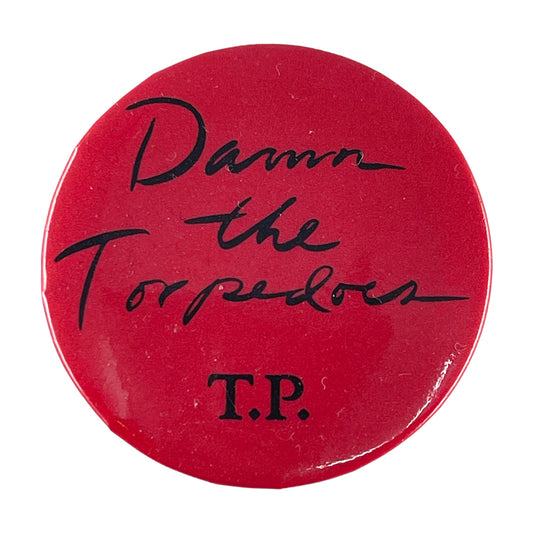 1979 Tom Petty Damn The Torpedoes Pin