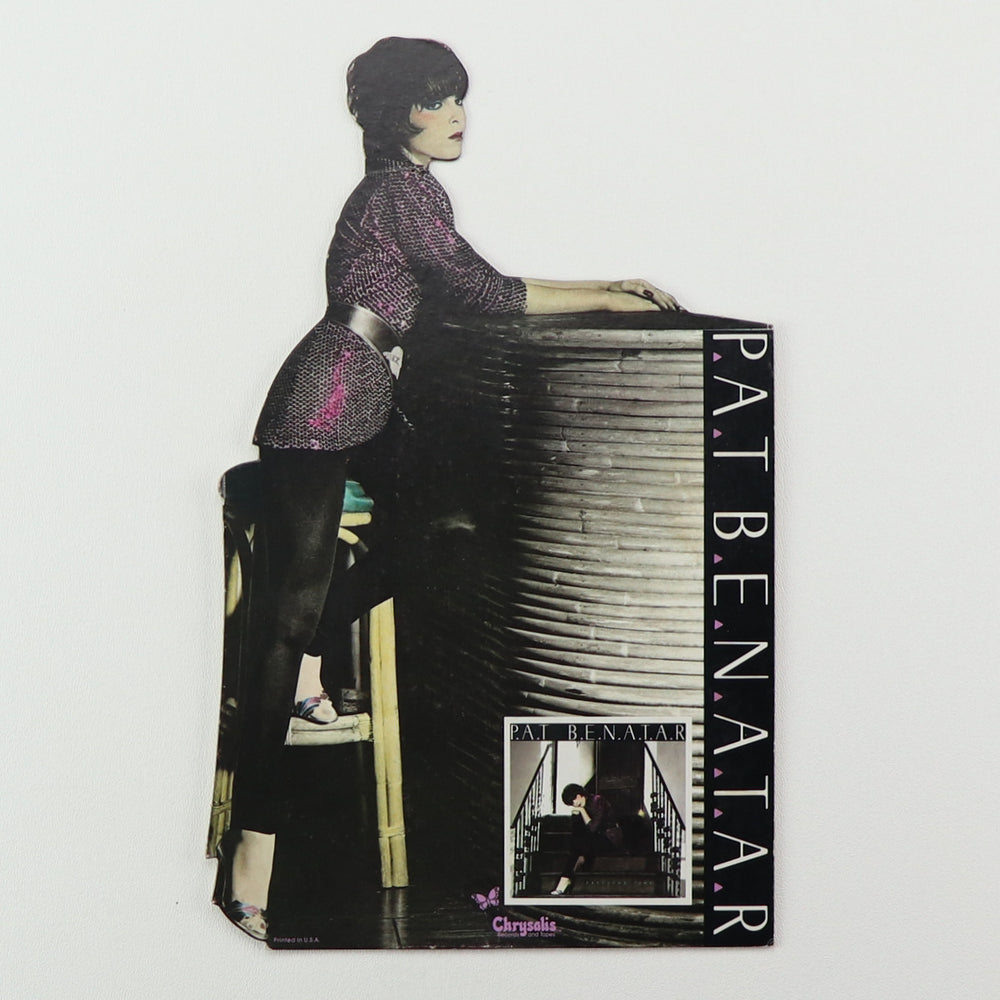 1981 Pat Benatar Precious Time Chrysalis Records Promo Display