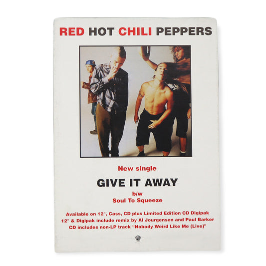 1989 Red Hot Chili Peppers Counter Display