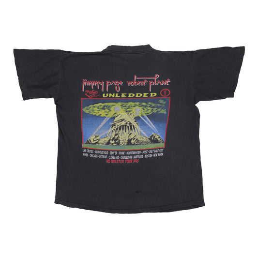 1995 Jimmy Page Robert Plant No Quarter Tour Shirt