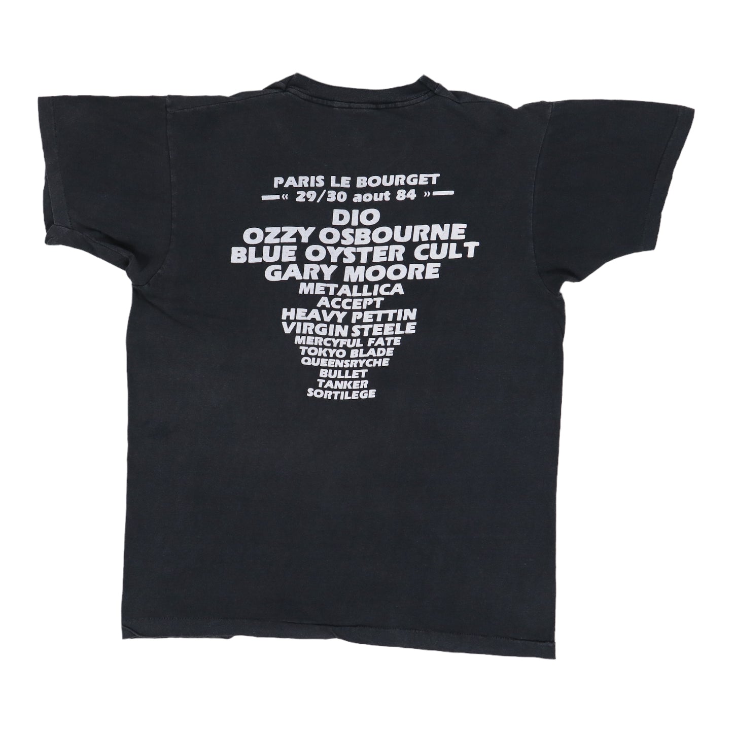 1984 Metallica Breaking Sound Festival Shirt