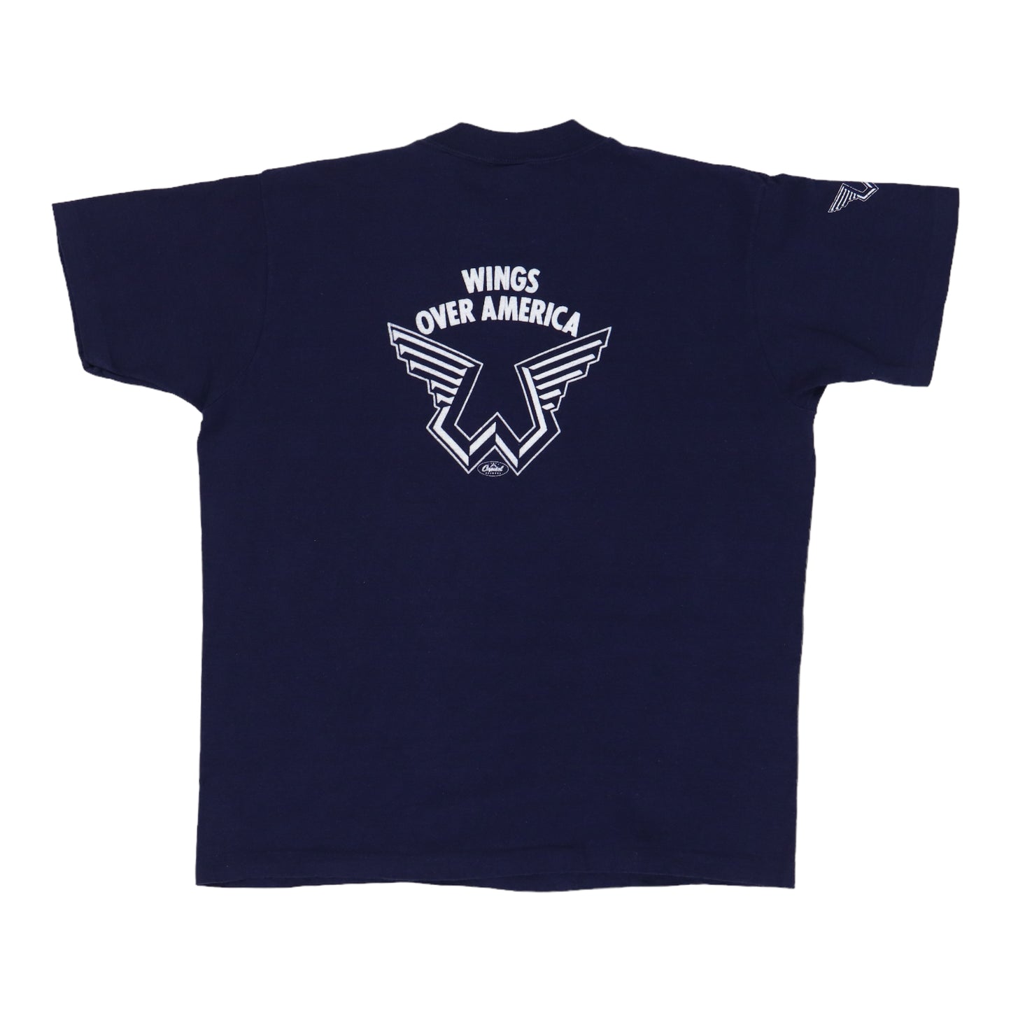 1976 Wings Over America Capitol Records Promo Shirt