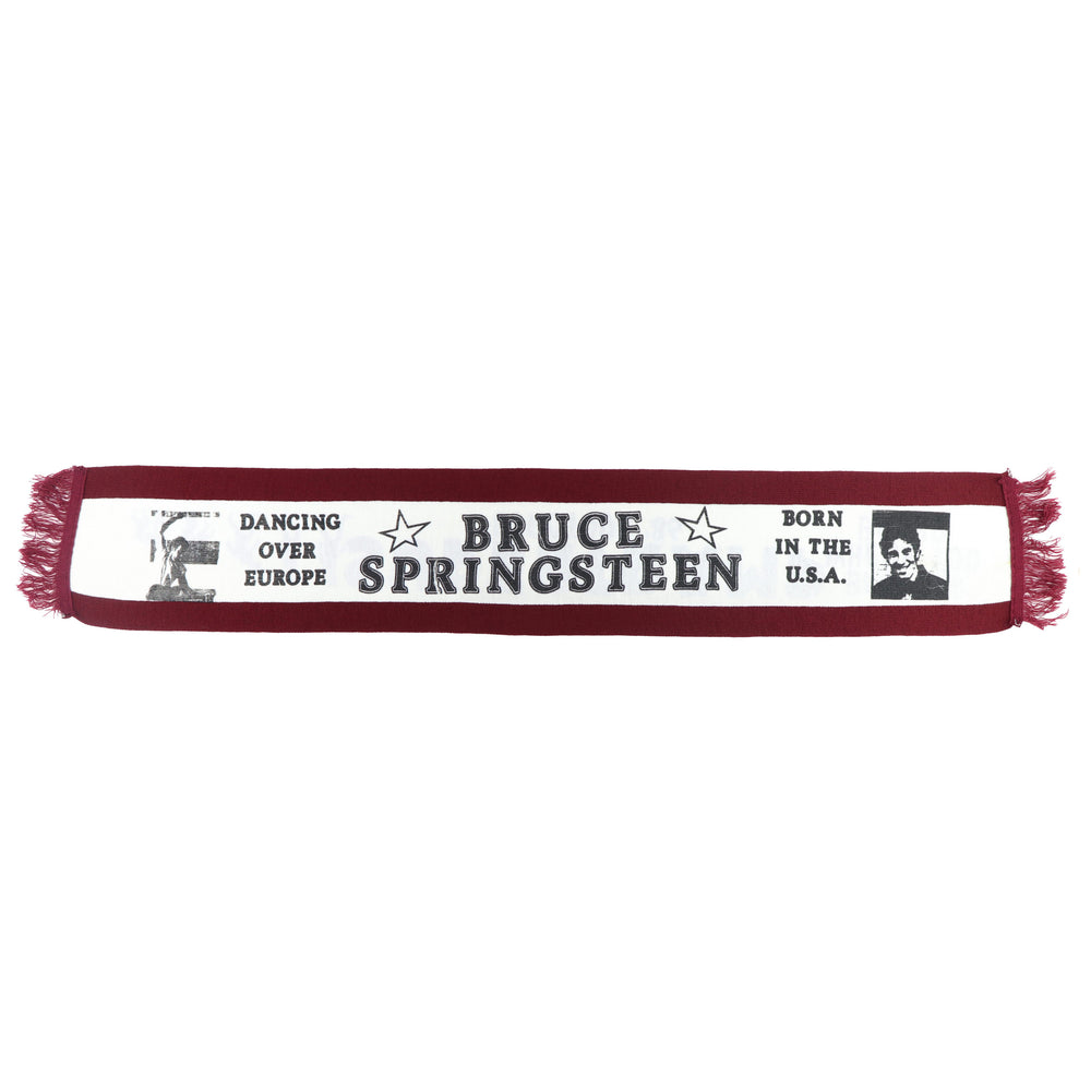 1986 Bruce Springsteen Supertramp Concert Scarf