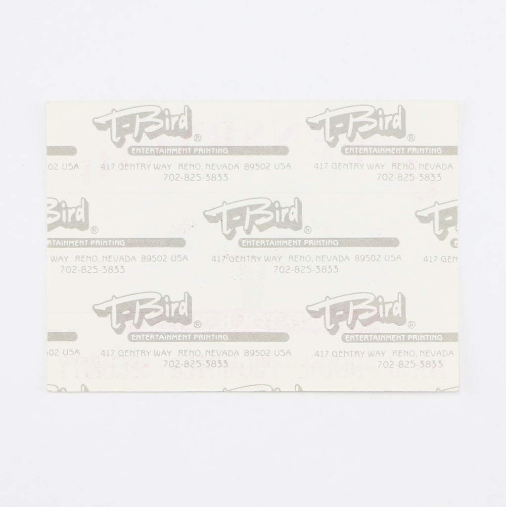 1990 Queensryche World Tour Local Crew Pass