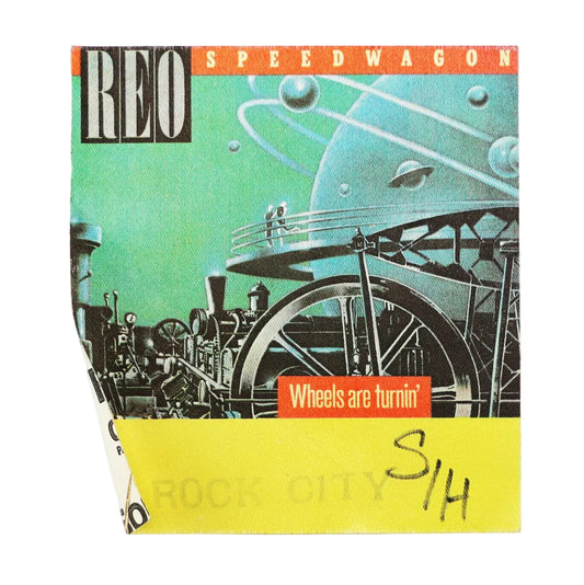 1984 REO Speedwagon Wheels Are Turnin' Pass