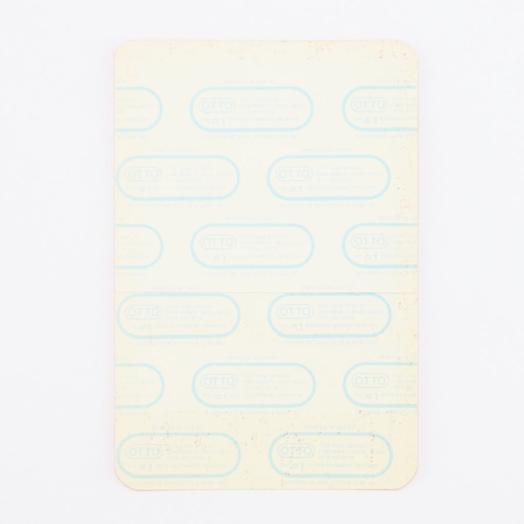 1986 Stevie Wonder In Square Circle Tour Aftershow Only Pass