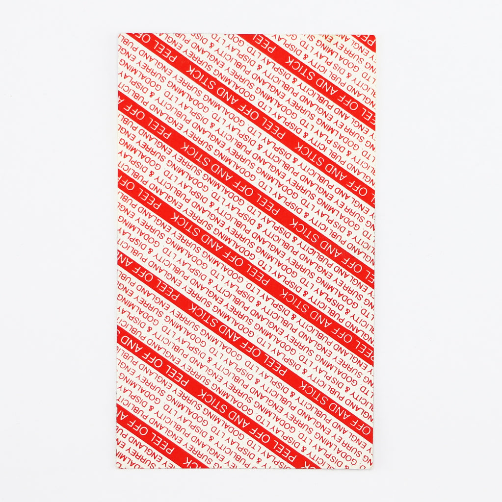 1986 Peter Gabriel So Tour Crew Pass