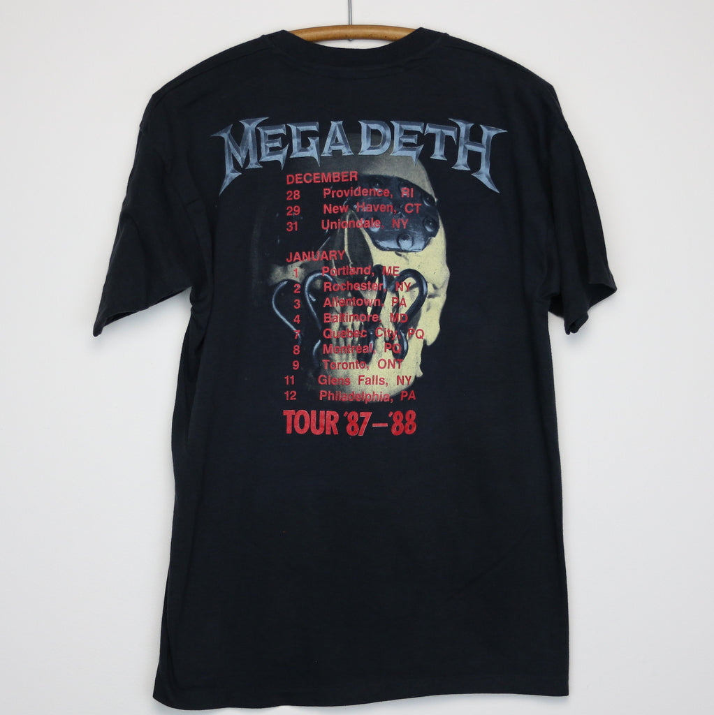 1987 Megadeth Peace Sells Tour Shirt