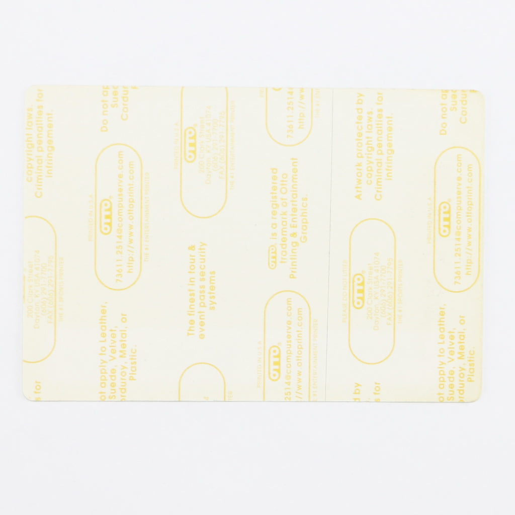 1997 Tina Turner Wildest Dreams Tour Working Personnel Pass