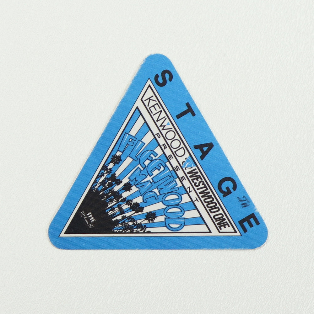 1987 Fleetwood Mac The 1987 Tour Stage Hand Backstage Pass