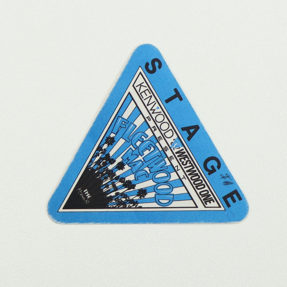 1987 Fleetwood Mac The 1987 Tour Stage Hand Backstage Pass