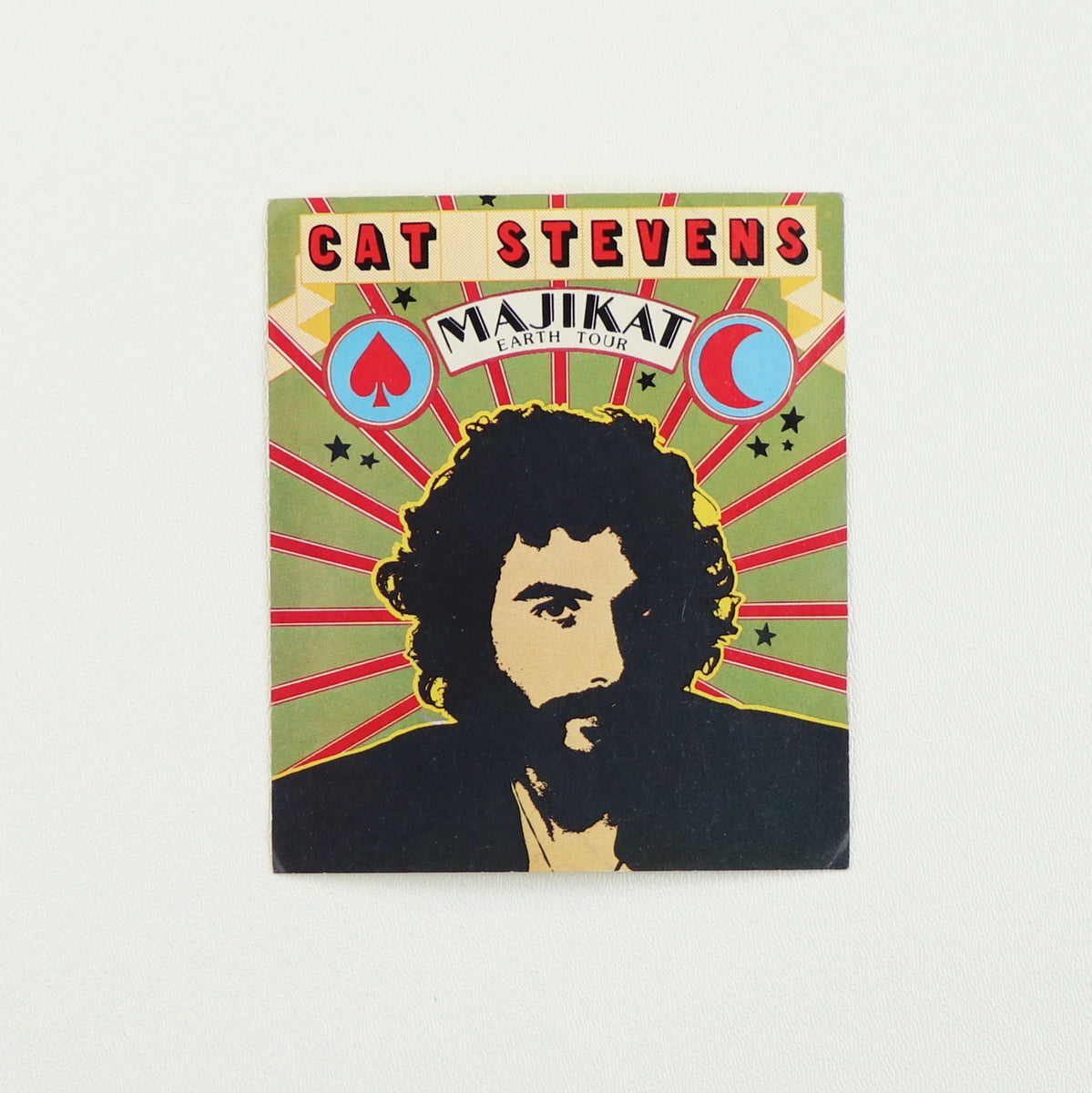 Original vintage 1976 Cat Stevens Majikat Earth Tour | WyCo Vintage