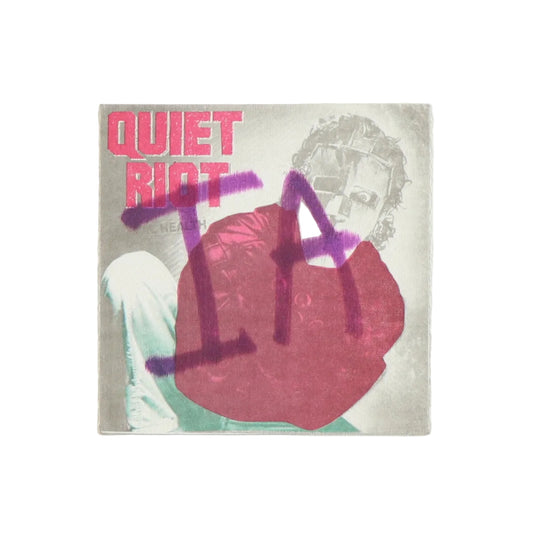 1983 Quiet Riot Metal Health Tour Backstage Pass