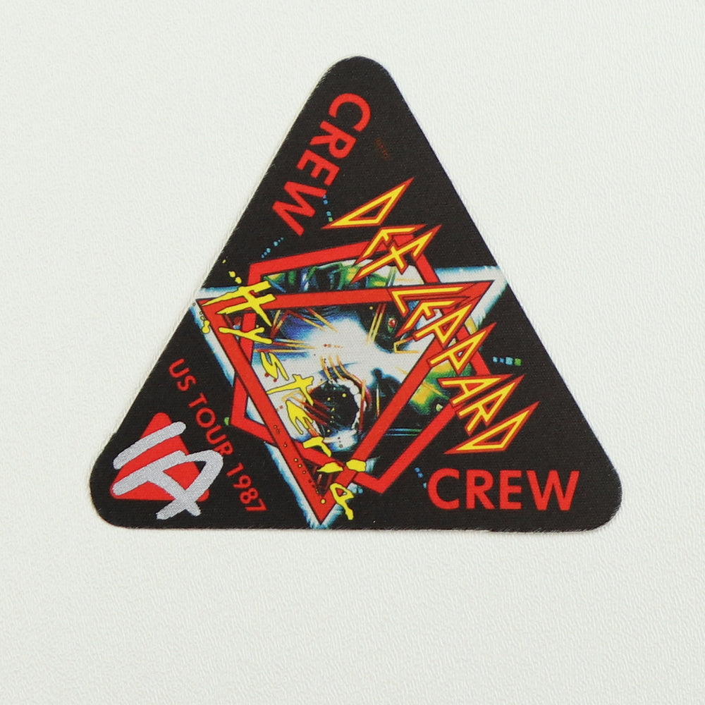1987 Def Leppard Hysteria Tour Crew Backstage Pass