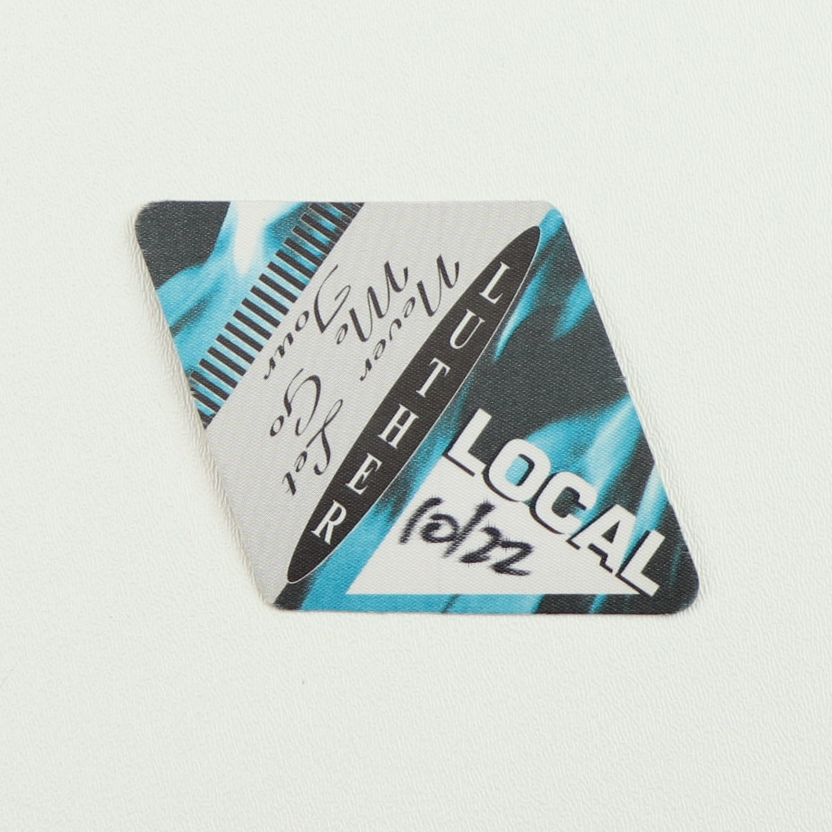 1993 Luther Vandross Never Let Me Go Tour Local Backstage Pass