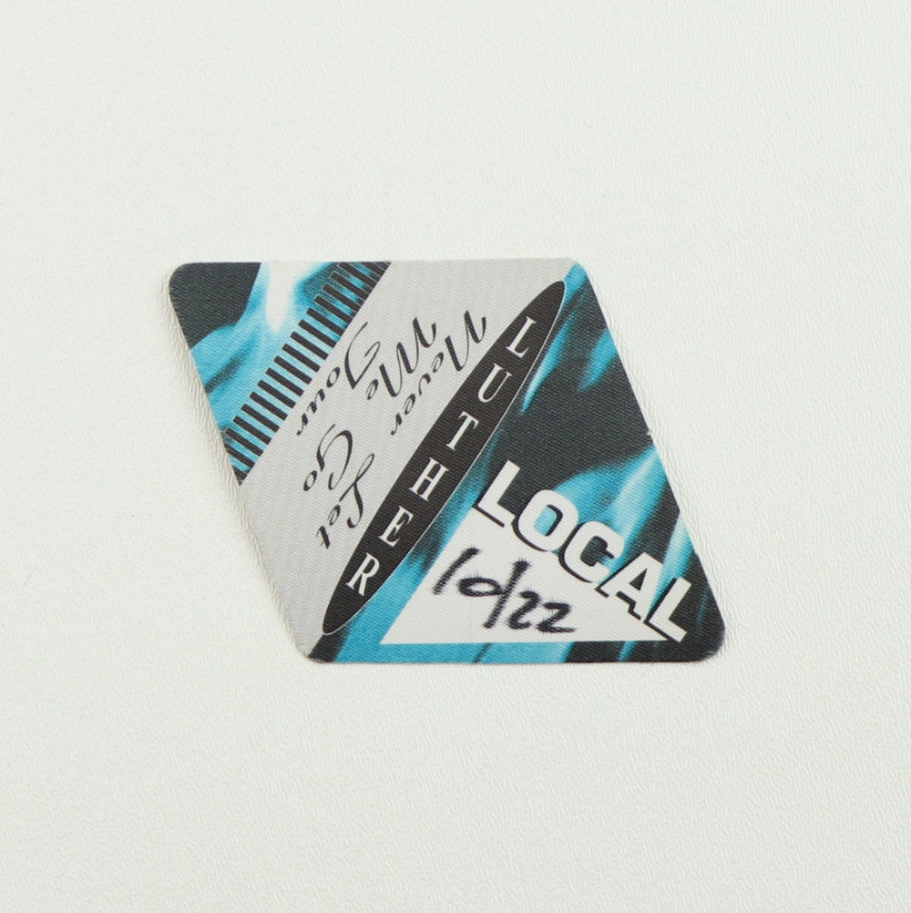 1993 Luther Vandross Never Let Me Go Tour Local Backstage Pass