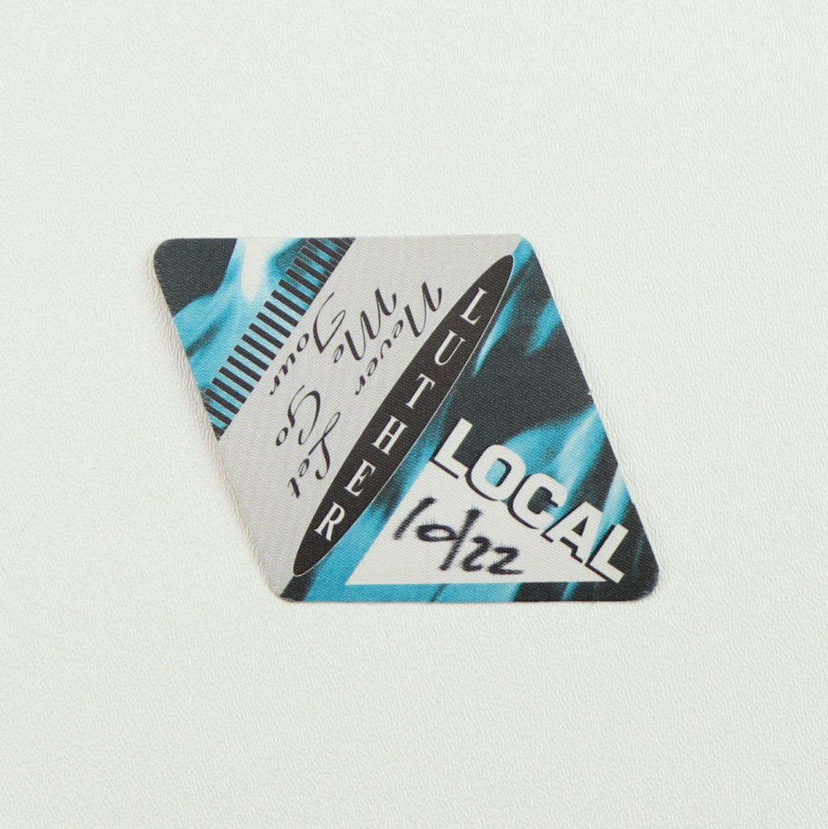 1993 Luther Vandross Never Let Me Go Tour Local Backstage Pass